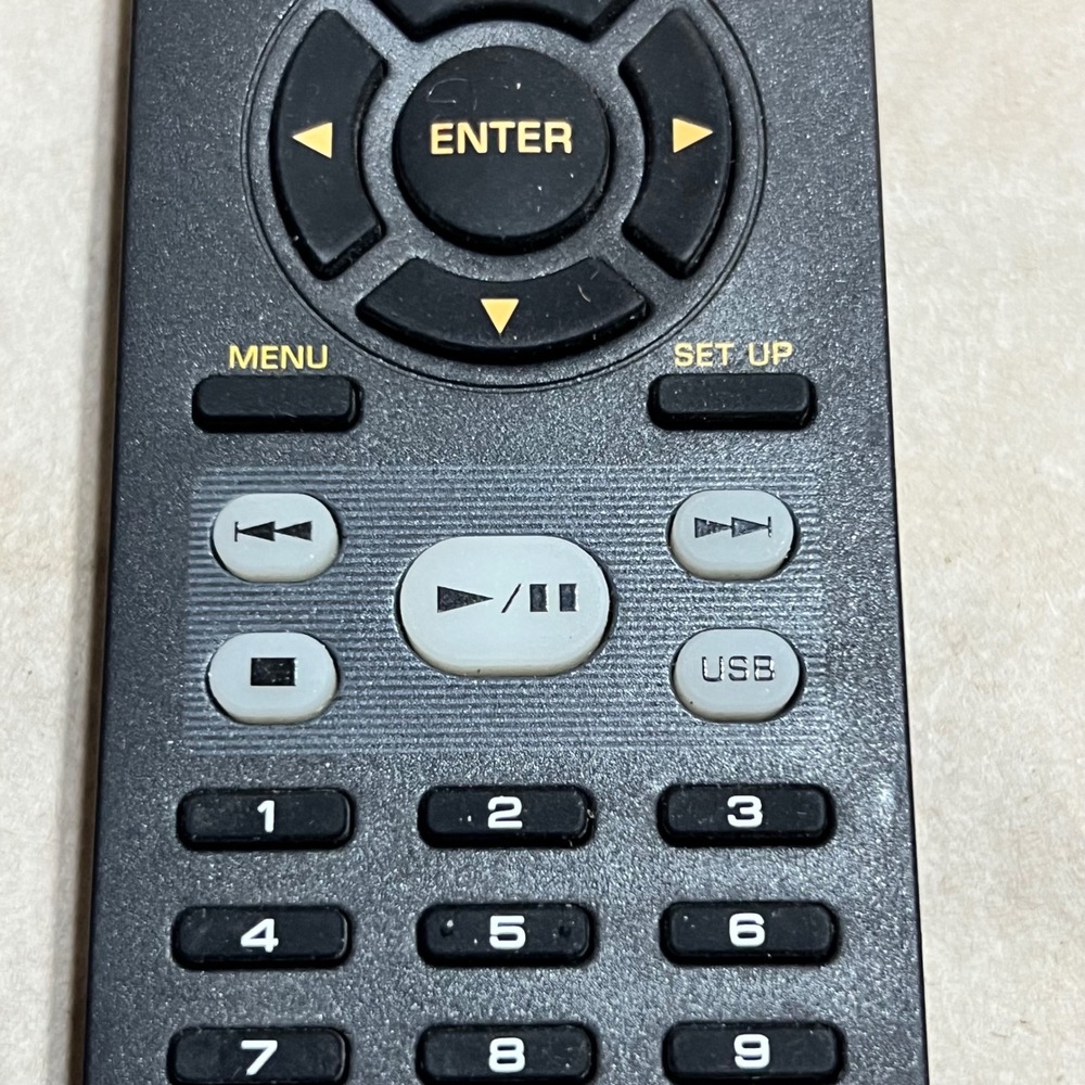 Yamaha DVD-16 Remote Control Black Genuine OEM Replacement USB Zoom Subtitle - Picture 3 of 9
